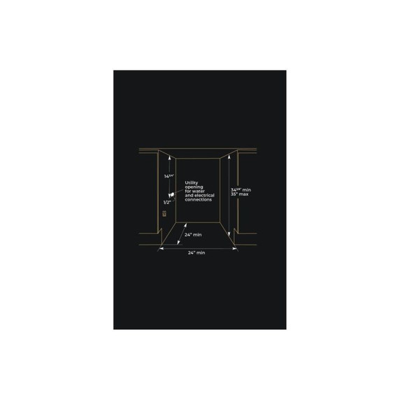 Jennair® Panel-Ready 24" Double Drawer Refrigerator/Freezer JUCFP242HX
