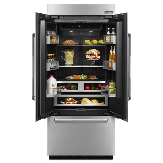 Jenn-Air® 36-Inch Built-In French Door Refrigerator JF36NXFXDE