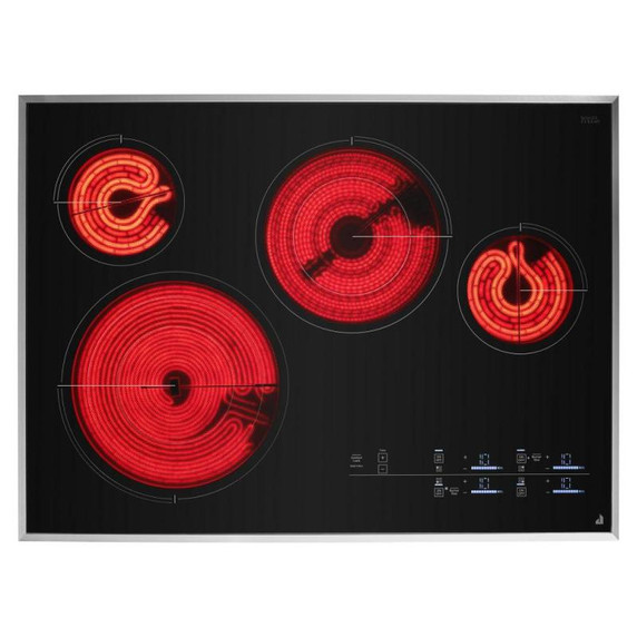 Jennair® Lustre 30" Electric Radiant Cooktop with Emotive Controls JEC4430KS