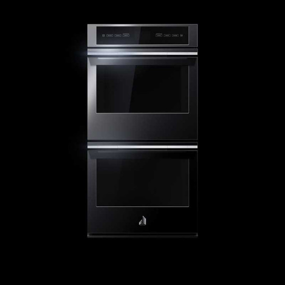 Jennair® NOIR™ 27" Double Wall Oven with MultiMode® Convection System JJW2827LM