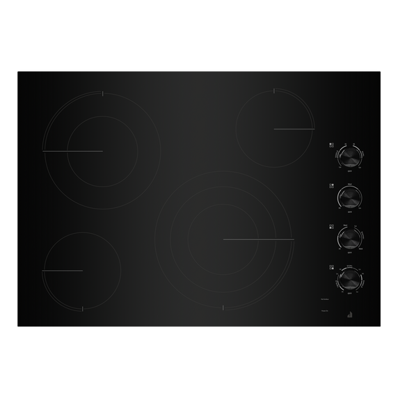 Jennair® Oblivion Glass 30 Electric Radiant Cooktop JEC3430HB