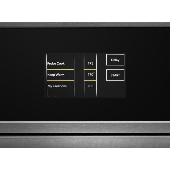 Jennair® NOIR™ 27" Microwave/Wall Oven with MultiMode® Convection System JMW2427LM