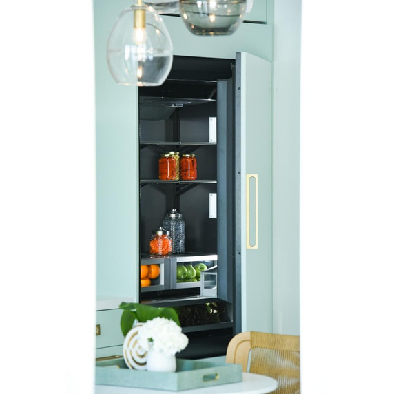 Jenn-Air® 36” Fully Integrated Built-In Bottom-Freezer Refrigerator (Right-Hand Door Swing) JB36NXFXRE