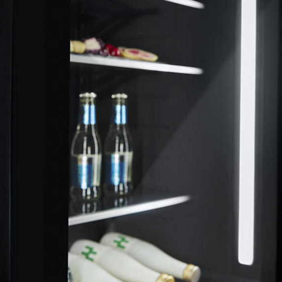 Jennair® Panel-Ready 24" Under Counter Glass Door Refrigerator, Right Swing JUGFR242HX