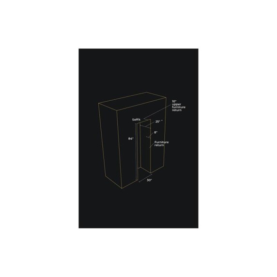 Jennair® 30" Panel-Ready Built-In Column Refrigerator, Right Swing JBRFR30IGX