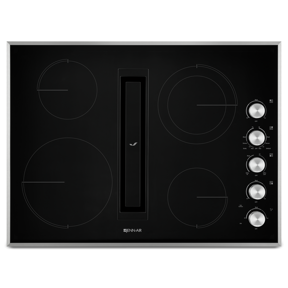 Jennair® Euro-Style 30 JX3™ Electric Downdraft Cooktop JED3430GS