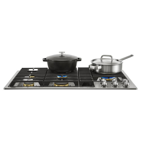 Jennair® 36” JX3™ Gas Downdraft Cooktop JGD3536GS