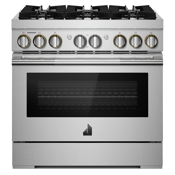 Jennair® RISE™ 36 Dual-Fuel Professional Range JDRP436HL