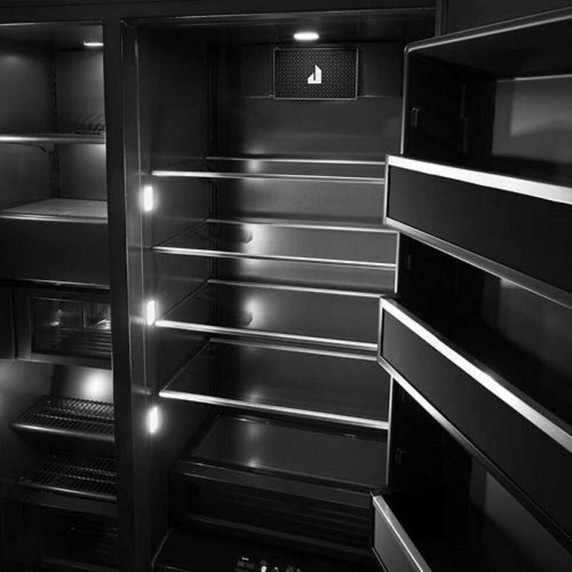 Jennair® Panel-Ready 48" Built-In Side-By-Side Refrigerator JBSFS48NMX