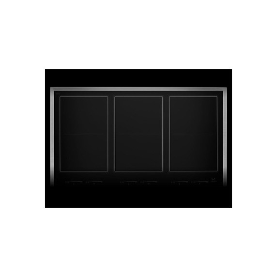 Jennair® 24" Lustre Stainless Induction Flex Cooktop JIC4724HS