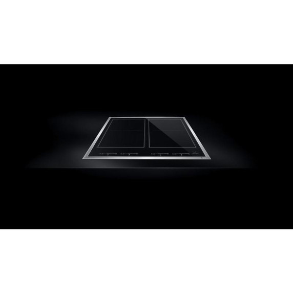 Jennair® 24" Lustre Stainless Induction Flex Cooktop JIC4724HS