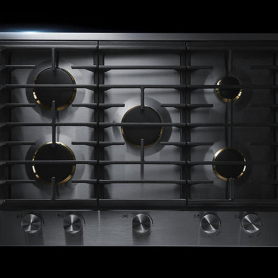 Jennair® Euro-Style 30" 5-Burner Gas Cooktop JGC3530GS
