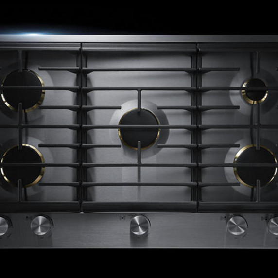 Jennair® Euro-Style 36" 5-Burner Gas Cooktop JGC3536GS