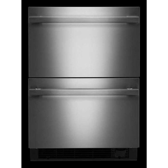 Jennair® NOIR 24" Double Drawer Refrigerator/Freezer JUCFP242HM