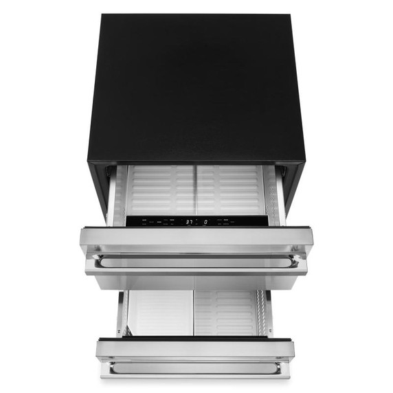 Jennair® NOIR 24" Double Drawer Refrigerator/Freezer JUCFP242HM