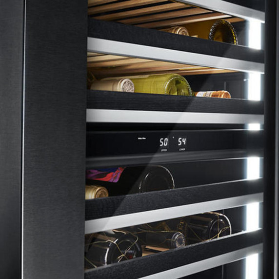 Jennair® RISE™ 24" Built-In Undercounter Wine Cellar, Left Swing JUWFL242HL