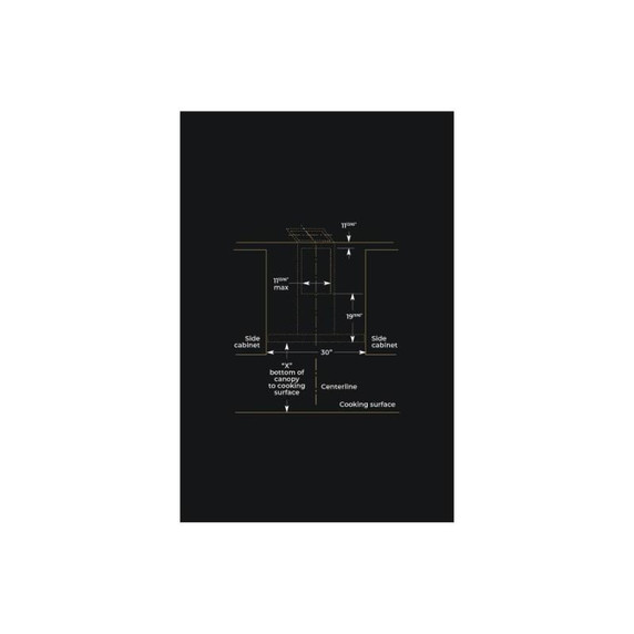 Jennair® 30" Recirculating Wall-Mount Hood JVR0430HS