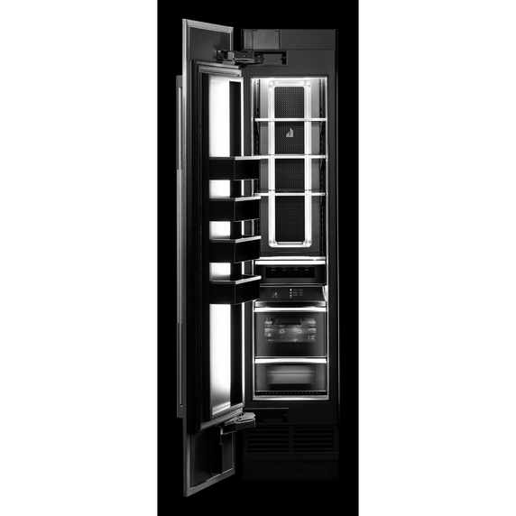 Jennair® 18 Built-In Column Freezer with NOIR™ Panel Kit, Left Swing JKCPL181GM