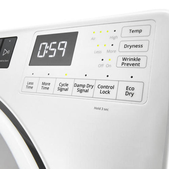 Amana® 7.4 cu. ft. Front Load Electric Dryer with Moisture Sensors YNED5800HW