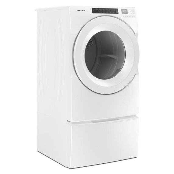 Amana® 7.4 cu. ft. Front Load Electric Dryer with Moisture Sensors YNED5800HW