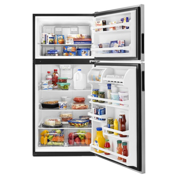 Amana® 30-inch Wide Top-Freezer Refrigerator with Glass Shelves  - 18 cu. ft. ART318FFDS