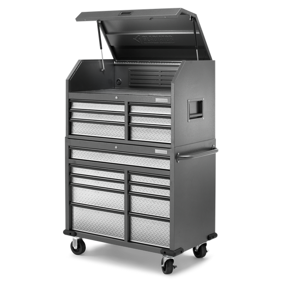 Gladiator® Premier 41 inch 15-drawer Mobile Tool Chest Combo GATC4115JG