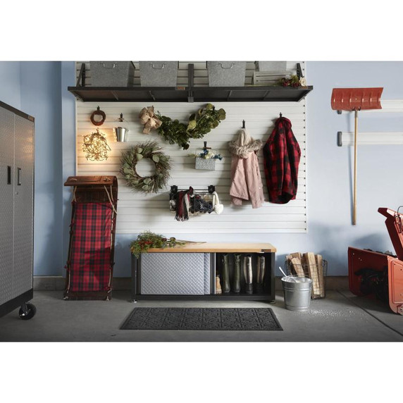 Gladiator® Ready-to-Assemble Storage Shoe Bench GAGB54SBJG Gladiator® Ready-to-Assemble Storage Shoe Bench GAGB54SBJG