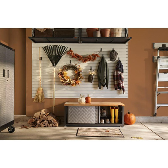 Gladiator® Ready-to-Assemble Storage Shoe Bench GAGB54SBJG Gladiator® Ready-to-Assemble Storage Shoe Bench GAGB54SBJG