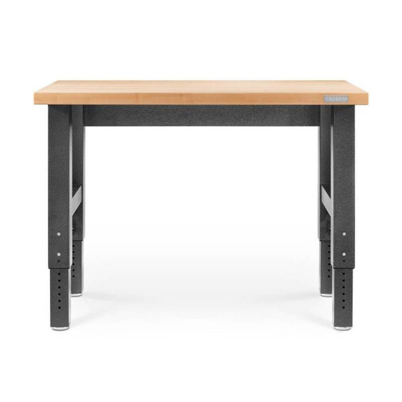 Gladiator® 4' (121.9 cm) Wide Adjustable Height Hardwood Workbench GAWB04HWEG