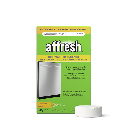 Affresh® Dishwasher Cleaner Tablets - 6 Count W10549851B