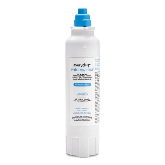 everydrop® value Refrigerator Water Filter L8 (compares to LG® LT-800) EVFILTERL8B