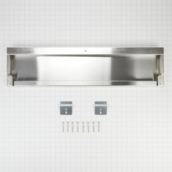 6” (15.2 cm ) Slide-in Range Backsplash, Stainless W10655450