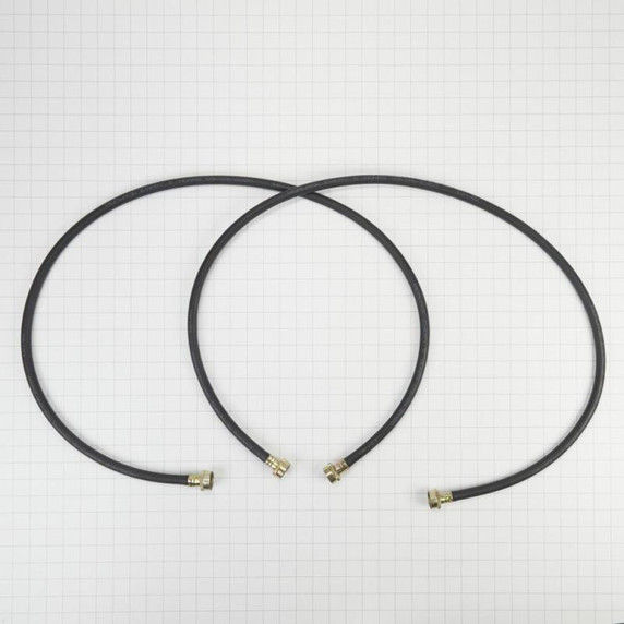 5' Black Washer Inlet Hoses 1050 PSI - 2 Pack 8212641RP