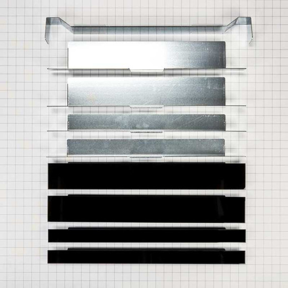 Built-In Single Oven Side Trim Cover Kit, Black/Noir W11312047