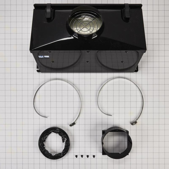 Range Ductless Downdraft Vent Kit, Black W10620783