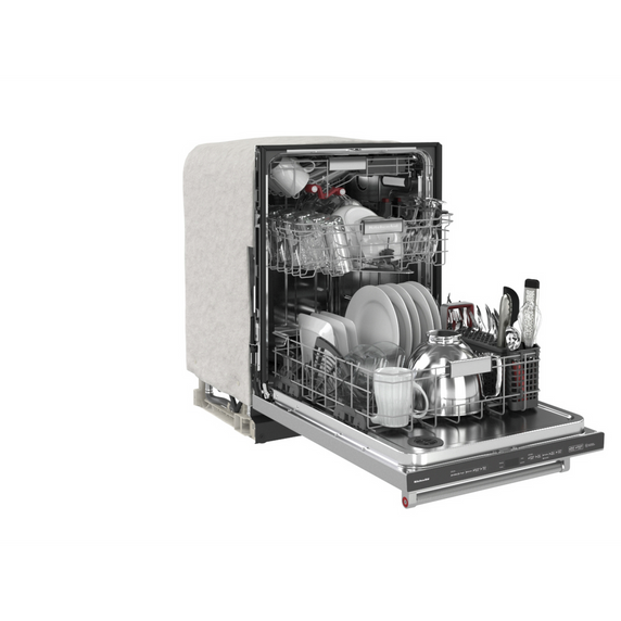 OPEN BOX Kitchenaid® 44 dBA Dishwasher in PrintShield™ Finish with FreeFlex™ Third Rack KDFM404KPS