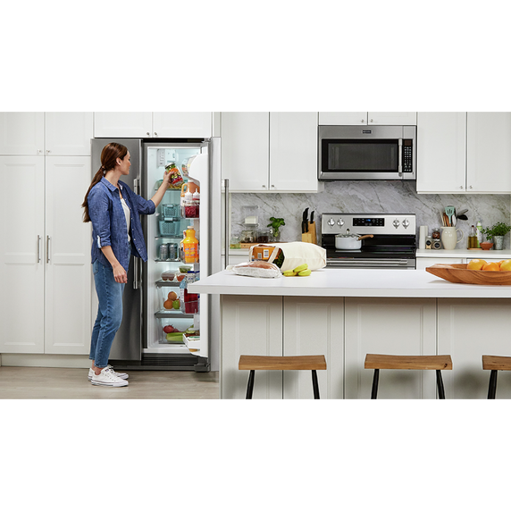 OPEN BOX Maytag® 36-Inch Wide Side-by-Side Refrigerator - 25 cu. ft. MSS25N4MKZ