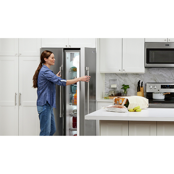 OPEN BOX Maytag® 36-Inch Wide Side-by-Side Refrigerator - 25 cu. ft. MSS25N4MKZ