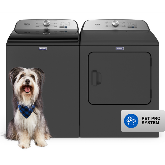OPEN BOX Maytag® Pet Pro Top Load Washer - 5.4  cu. ft.  MVW6500MBK