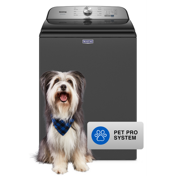 OPEN BOX Maytag® Pet Pro Top Load Washer - 5.4  cu. ft.  MVW6500MBK