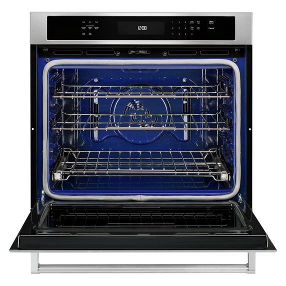 OPEN BOX Kitchenaid® 30 Single Wall Oven with Even-Heat™ True Convection KOSE500ESS