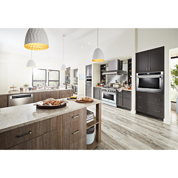 OPEN BOX Kitchenaid® 30 Single Wall Oven with Even-Heat™ True Convection KOSE500ESS