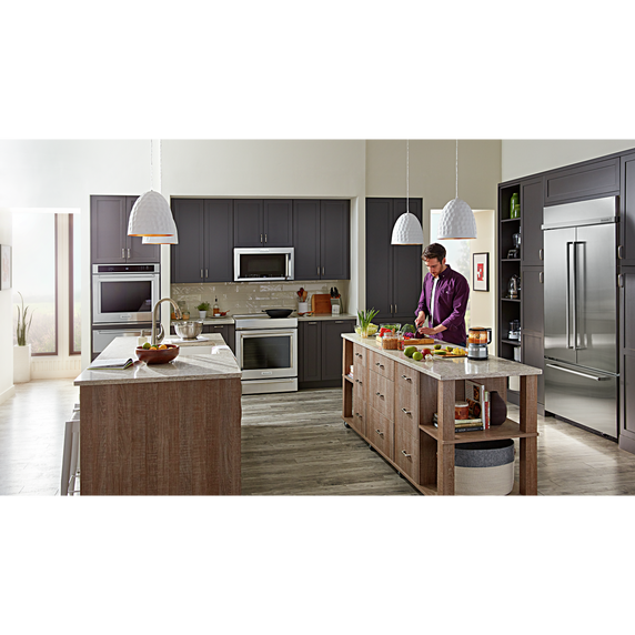 OPEN BOX Kitchenaid® 30 Single Wall Oven with Even-Heat™ True Convection KOSE500ESS