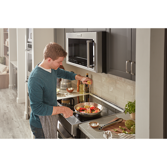 OPEN BOX Kitchenaid® 30 Single Wall Oven with Even-Heat™ True Convection KOSE500ESS*