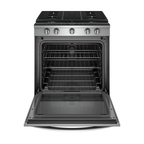 OPEN BOX Whirlpool® 5.8 cu. ft. Smart Slide-in Gas Range with Air Fry, when Connected WEG750H0HZ