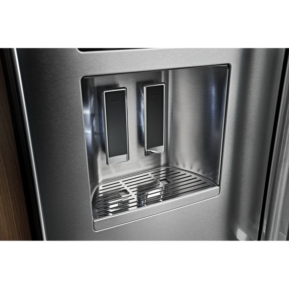 "OPEN BOX Kitchenaid® 26.8 Cu. Ft. Standard-Depth French Door Refrigerator with Exterior Ice and Water Dispenser KRFF577KPS