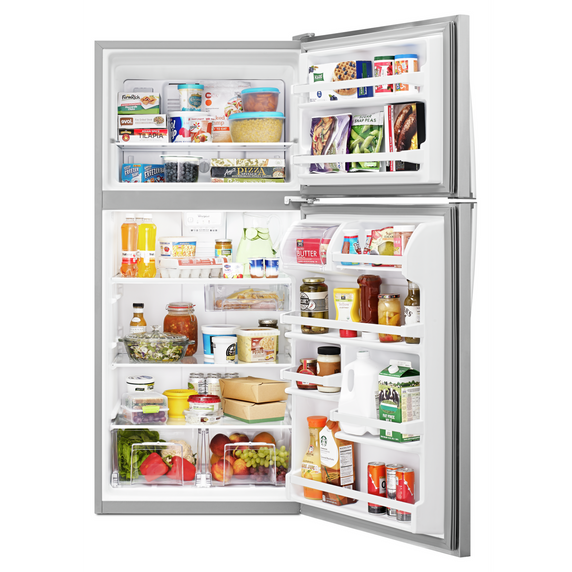 OPEN BOX Whirlpool® 30-inch Wide Top Freezer Refrigerator - 18 cu. ft. WRT318FZDM