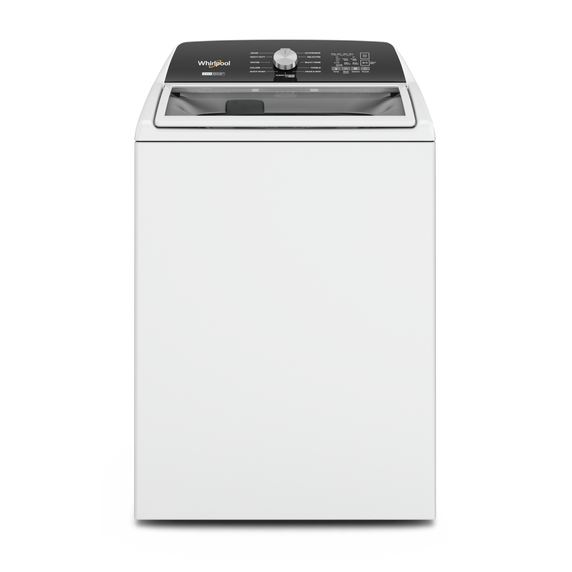 OPEN BOX Whirlpool® 5.4–4.8 Cu. Ft. Top Load Washer with 2 in 1 Removable Agitator WTW5057LW