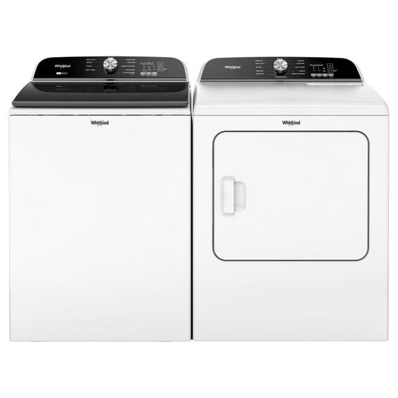 OPEN BOX 6.0-6.1 Cu. Ft. Whirlpool® Top Load Washer with Removable Agitator WTW6157PW