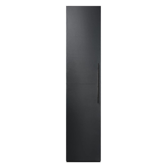 Carbon 18" Cuts By JennAir Leather Panel CARBON18L
